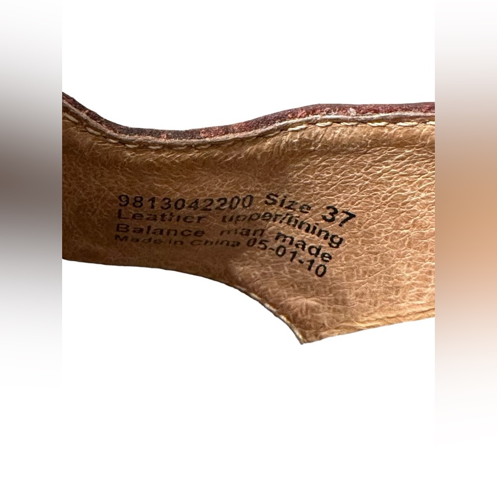 Dansko Red Leather Mules - Picture 8 of 8